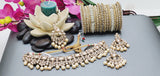 Designer High Quality Indian Bollywood Reverse Kundan Choker Necklace Set