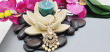 Designer High Quality Indian Bollywood Reverse Kundan Choker Necklace Set