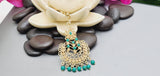 Latest High Quality Collection Indian Bollywood Kundan Tikka Earrings Set