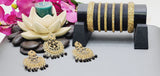 Extraordinary High Quality Indian Bollywood Kundan Polki Tikka Earrings Set