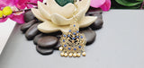 Dazzling High Quality Latest collection In Indian fashion Kundan Polki Tikka Earrings Set
