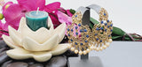 Dazzling High Quality Latest collection In Indian fashion Kundan Polki Tikka Earrings Set