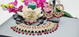 Astonishing Latest High Quality Designer Indian Reverse Kundan Choker Necklace Set