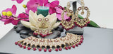 Astonishing Latest High Quality Designer Indian Reverse Kundan Choker Necklace Set
