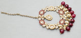 Astonishing Latest High Quality Designer Indian Reverse Kundan Choker Necklace Set With Full Bangles set.