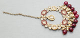 Astonishing Latest High Quality Designer Indian Reverse Kundan Choker Necklace Set