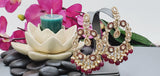 Astonishing Latest High Quality Designer Indian Reverse Kundan Choker Necklace Set