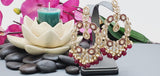 Astonishing Latest High Quality Designer Indian Reverse Kundan Choker Necklace Set