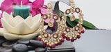 Astonishing Latest High Quality Designer Indian Reverse Kundan Choker Necklace Set
