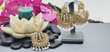 Totally Unique & Gorgeous Latest Designer Collection In Indian Kundan Polki Tikka Earrings Set