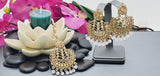 Totally Unique & Gorgeous Latest Designer Collection In Indian Kundan Polki Tikka Earrings Set