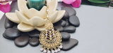 Totally Unique & Gorgeous Latest Designer Collection In Indian Kundan Polki Tikka Earrings Set