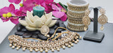 A Truly Stunning Latest High Quality Designer Indian Reverse Kundan Choker Necklace Set