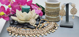 A Truly Stunning Latest High Quality Designer Indian Reverse Kundan Choker Necklace Set