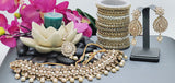 A Truly Stunning Latest High Quality Designer Indian Reverse Kundan Choker Necklace Set