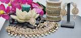 A Truly Stunning Latest High Quality Designer Indian Reverse Kundan Choker Necklace Set