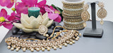 A Truly Stunning Latest High Quality Designer Indian Reverse Kundan Choker Necklace Set
