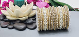 A Truly Stunning Latest High Quality Designer Indian Reverse Kundan Choker Necklace Set