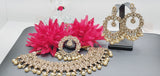 Magnificent Design Indian High Quality Latest Reverse Kundan Choker Necklace Set
