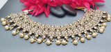 Magnificent Design Indian High Quality Latest Reverse Kundan Choker Necklace Set