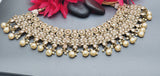 Magnificent Design Indian High Quality Latest Reverse Kundan Choker Necklace Set