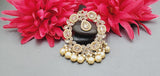 Magnificent Design Indian High Quality Latest Reverse Kundan Choker Necklace Set