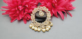 Magnificent Design Indian High Quality Latest Reverse Kundan Choker Necklace Set