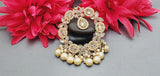 Magnificent Design Indian High Quality Latest Reverse Kundan Choker Necklace Set