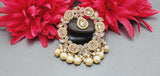 Magnificent Design Indian High Quality Latest Reverse Kundan Choker Necklace Set
