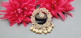 Magnificent Design Indian High Quality Latest Reverse Kundan Choker Necklace Set