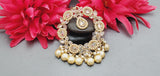 Magnificent Design Indian High Quality Latest Reverse Kundan Choker Necklace Set