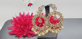 Magnificent Design Indian High Quality Latest Reverse Kundan Choker Necklace Set