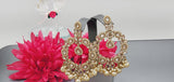 Magnificent Design Indian High Quality Latest Reverse Kundan Choker Necklace Set