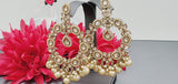 Magnificent Design Indian High Quality Latest Reverse Kundan Choker Necklace Set