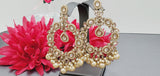 Magnificent Design Indian High Quality Latest Reverse Kundan Choker Necklace Set