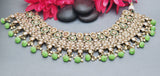 Outstanding Latest High Quality Designer Indian Reverse Kundan Choker Necklace Set