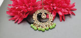 Outstanding Latest High Quality Designer Indian Reverse Kundan Choker Necklace Set