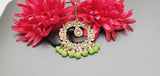 Outstanding Latest High Quality Designer Indian Reverse Kundan Choker Necklace Set