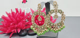 Outstanding Latest High Quality Designer Indian Reverse Kundan Choker Necklace Set