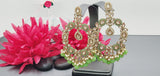 Outstanding Latest High Quality Designer Indian Reverse Kundan Choker Necklace Set