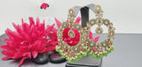 Outstanding Latest High Quality Designer Indian Reverse Kundan Choker Necklace Set