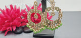 Outstanding Latest High Quality Designer Indian Reverse Kundan Choker Necklace Set