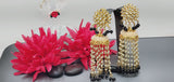 A Very Stunning Trendy Ethnic Kundan Indian Big Earrings Set