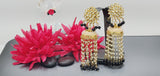 A Very Stunning Trendy Ethnic Kundan Indian Big Earrings Set