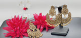 A Very Graceful High Quality Latest Stylish Indian Reverse Kundan Tikka Earrings Set