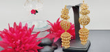 Superior Quality Latest Designer Collection In Indian Reverse Kundan Big Jhumka Earrings Set