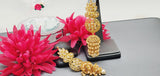 Superior Quality Latest Designer Collection In Indian Reverse Kundan Big Jhumka Earrings Set