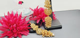Superior Quality Latest Designer Collection In Indian Reverse Kundan Big Jhumka Earrings Set