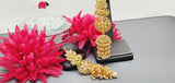 Superior Quality Latest Designer Collection In Indian Reverse Kundan Big Jhumka Earrings Set