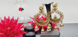 Extremely Incredible High Quality Latest Designer Collection In Kundan Pearl Drop Earrings Set